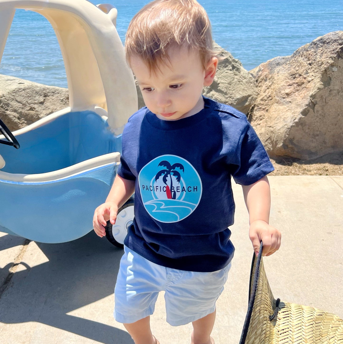 Pacific Beach Short Sleeve Infant/Toddler Tshirt