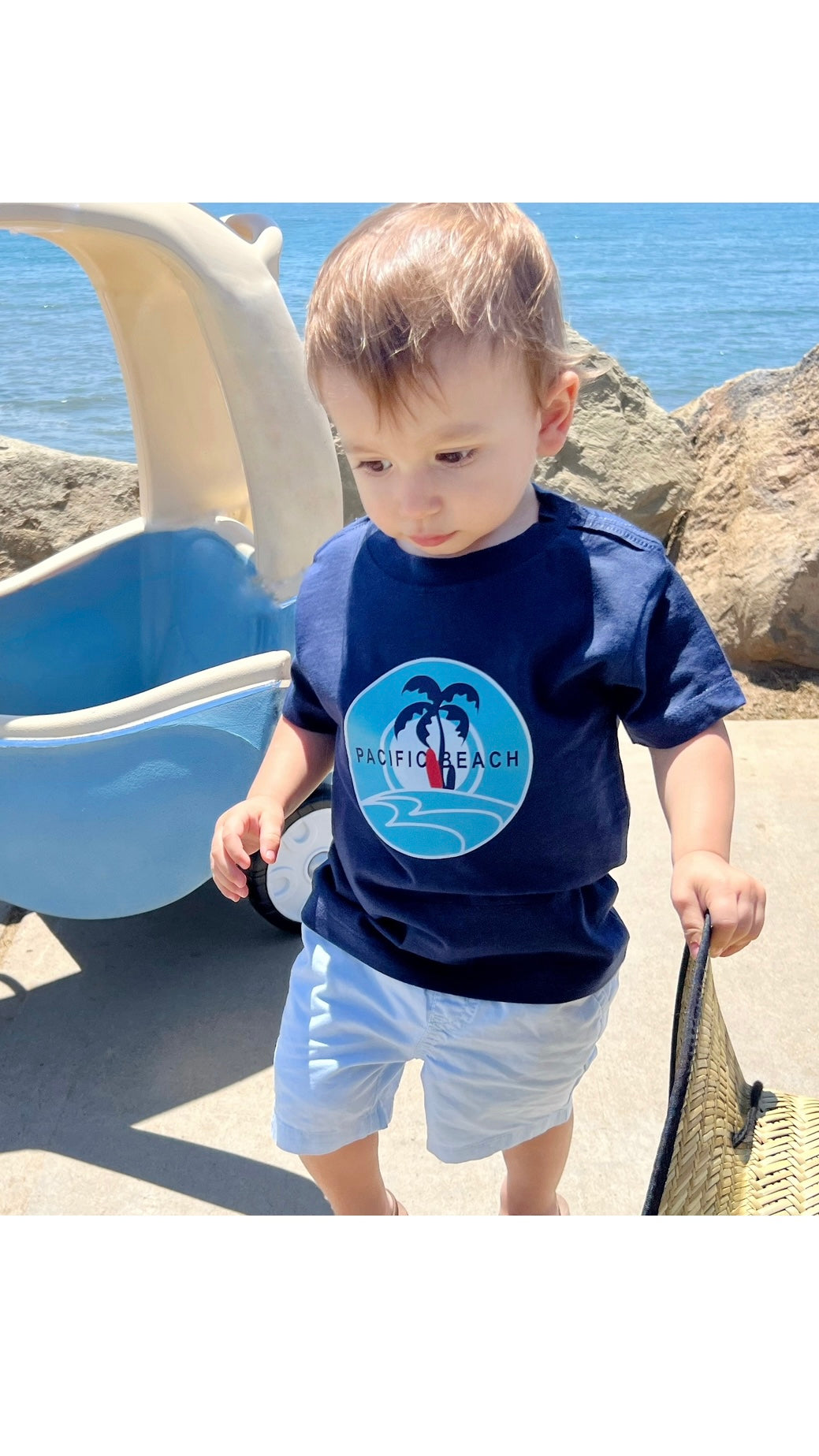 Pacific Beach Short Sleeve Infant/Toddler Tshirt