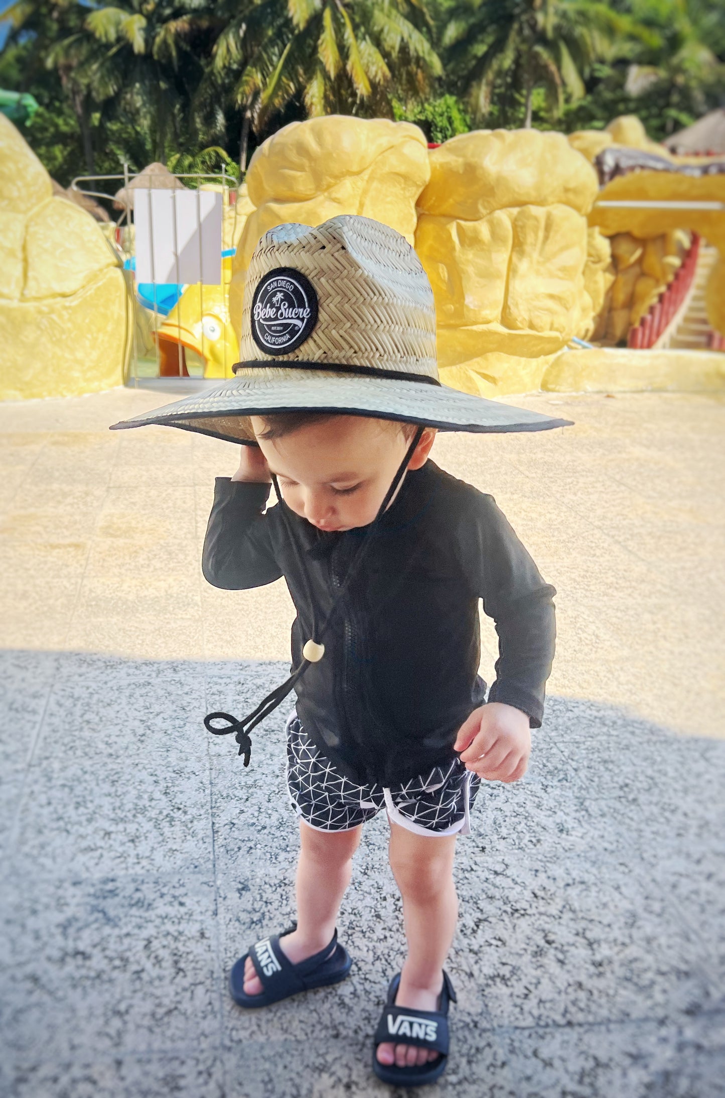 Infant Straw Beach Hat