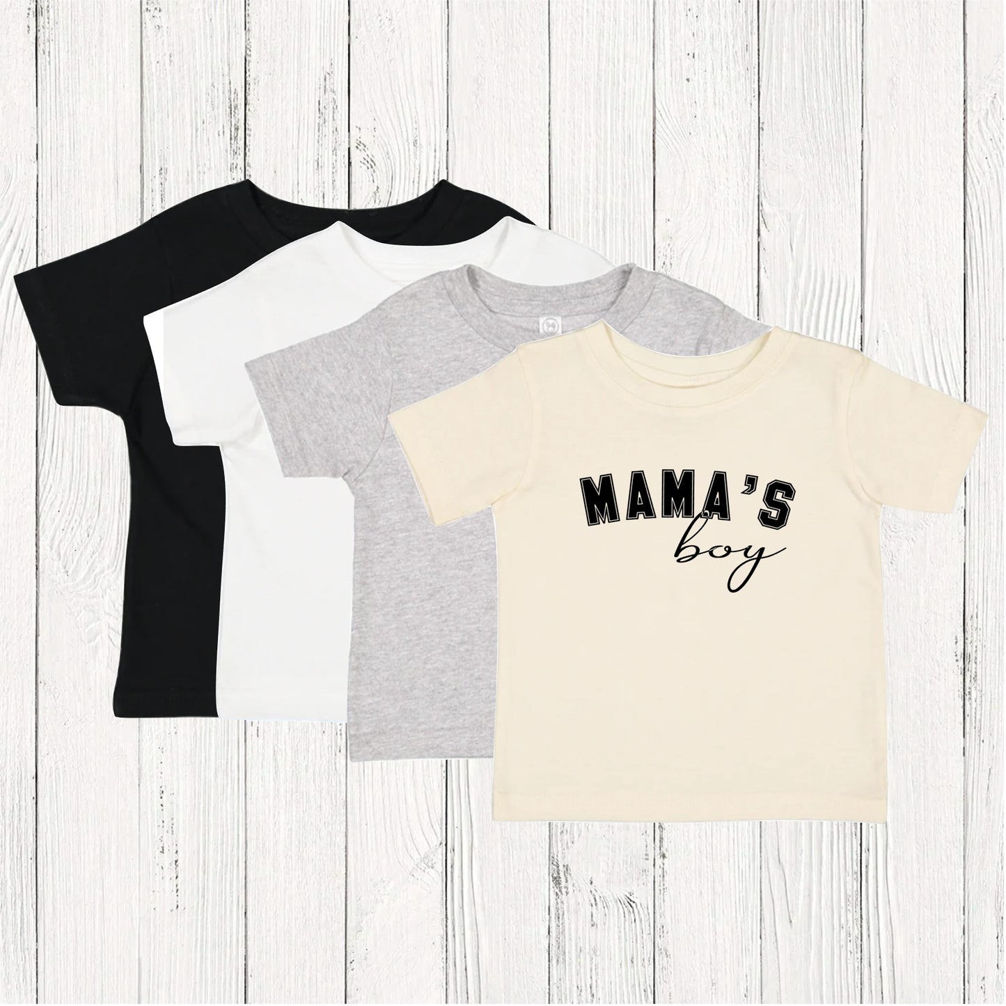 Mama's Boy Short Sleeve Infant/Toddler Tshirt